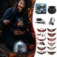 thumbnail image 2 of Witch Halloween Decorations Halloween Led Mist Maker Fogger Decoration Witch Cauldron Maker Water Geyser Pond Paired with Halloween Horror Stickers Sticker Maker Machine, 2 of 9
