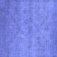 thumbnail image 1 of Ahgly Company Indoor Square Oriental Blue Industrial Area Rugs, 8' Square, 1 of 4