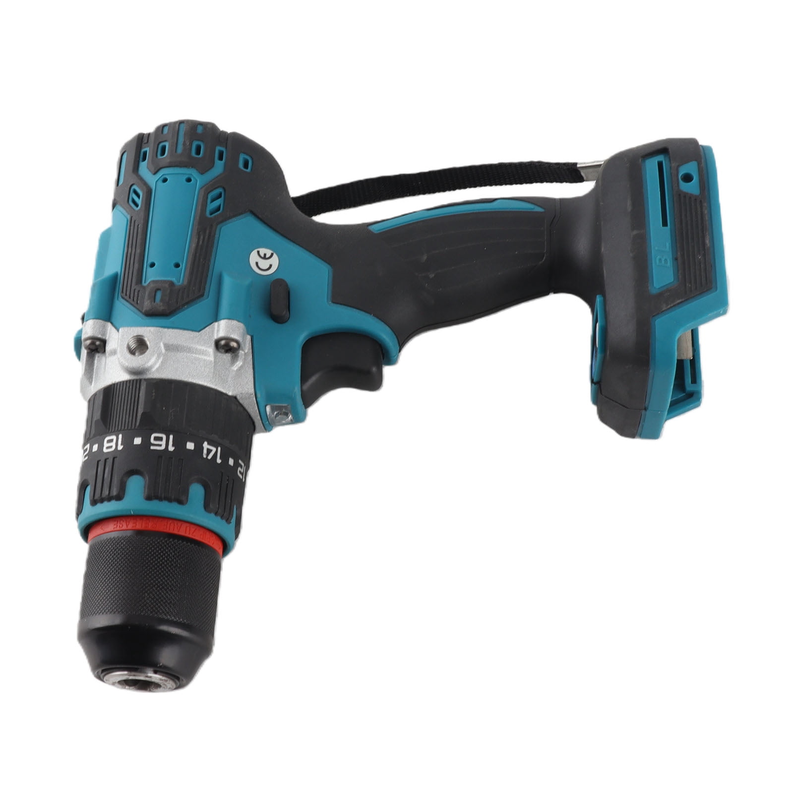 Suodoka 18V Brushless Cordless Impact Drill 1/2 inch (13 mm) Chuck 400 In-lbs Torsion Heavy Duty Electric Hammer Drill with Auxiliary Handle for Construction and Masonry