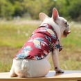 thumbnail image 2 of Zhuge Camiseta para perros y gatos, camisetas transpirables para mascotas, sudadera para cachorros, ropa para perros, prendas de vestir, abrigos para perros pequeños, medianos y gatos, M, A04, 2 of 4