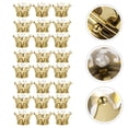 thumbnail image 4 of WORGEOUS 24pcs Delicate Crown Crown Forma Boda Cajas de Dulces Cajas de envasado de caramelo (Dorado), 4 of 7