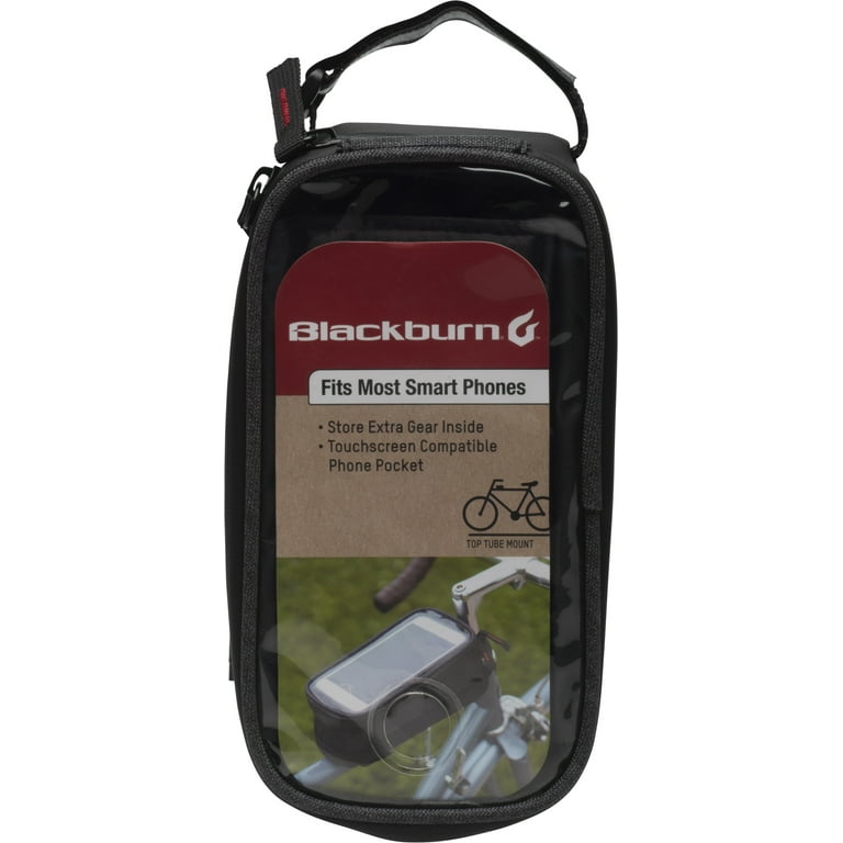 Blackburn's Top Tube Bike Bag with Phone Holder - Bicycle