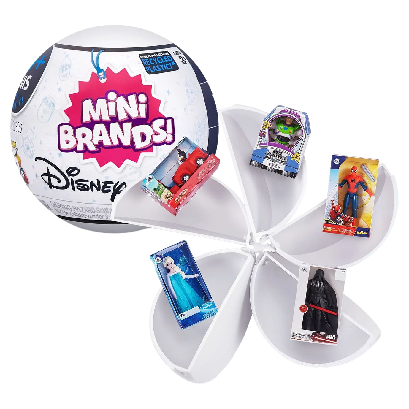 5 Surprise Mini Brands! Disney Store Edition LOT of 2 Mystery Packs