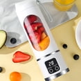 thumbnail image 1 of Rbaofujie Portable Juicer Portable Juicer Small and Rechargeable Fruit Juicer Machine Multifunctional Juicer Cups for Students Household Food Supplement Machine Portable Blender, 1 of 8