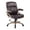 Espresso-Cocoa, variant on Executive Low Back Chair in Espresso Bonded Leather with Cocoa Accents