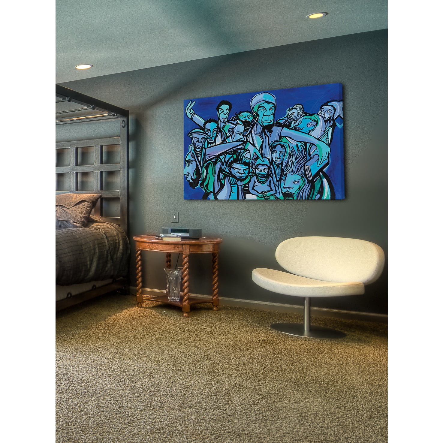 Marmont Hill "The Herd" Print on Canvas