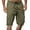 Army Green, variant on ZZwxWA Men's Shorts Summer Sports Plus Size Workwear Shorts Male Holiday Beach Elastic Trousers Cozy Style Drawstring Clothing Breathable Quick-Dry Short Pants Casual Printed Pants Trousers