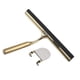 thumbnail image 2 of Gold Stainless Steel Shower Squeegee For Bathroom, Wide Shower Glass Squeegee, High Quality Silicone, Shower With Bracket No Drilling, For Shower, Bat, 2 of 5