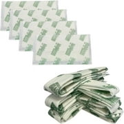 AquaShield Powered by Mobilevee - Water Absorbent Flood Barrier and Water Diverter Combo Pack – 4 Pack 72"x4" and 4 Pack 12"x24"