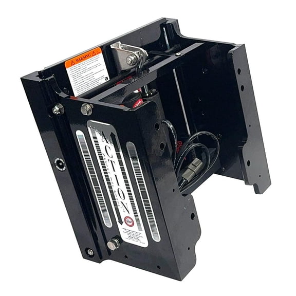 Bob's Machine 100-108001P Jack Plate Action Series 8", Black