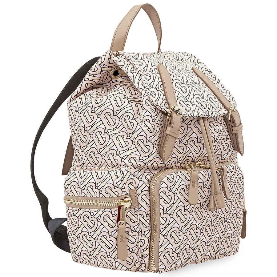Burberry Medium Rucksack in Monogram Print Nylon- Blush - Walmart.com