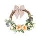 thumbnail image 2 of Guirnalda de flores artificiales, guirnalda de mimbre, guirnalda de primavera y verano para puerta delantera, hogar, San Valentín, decoración de boda champán perfecl Guirnalda de la puerta delantera de la ventana, 2 of 8