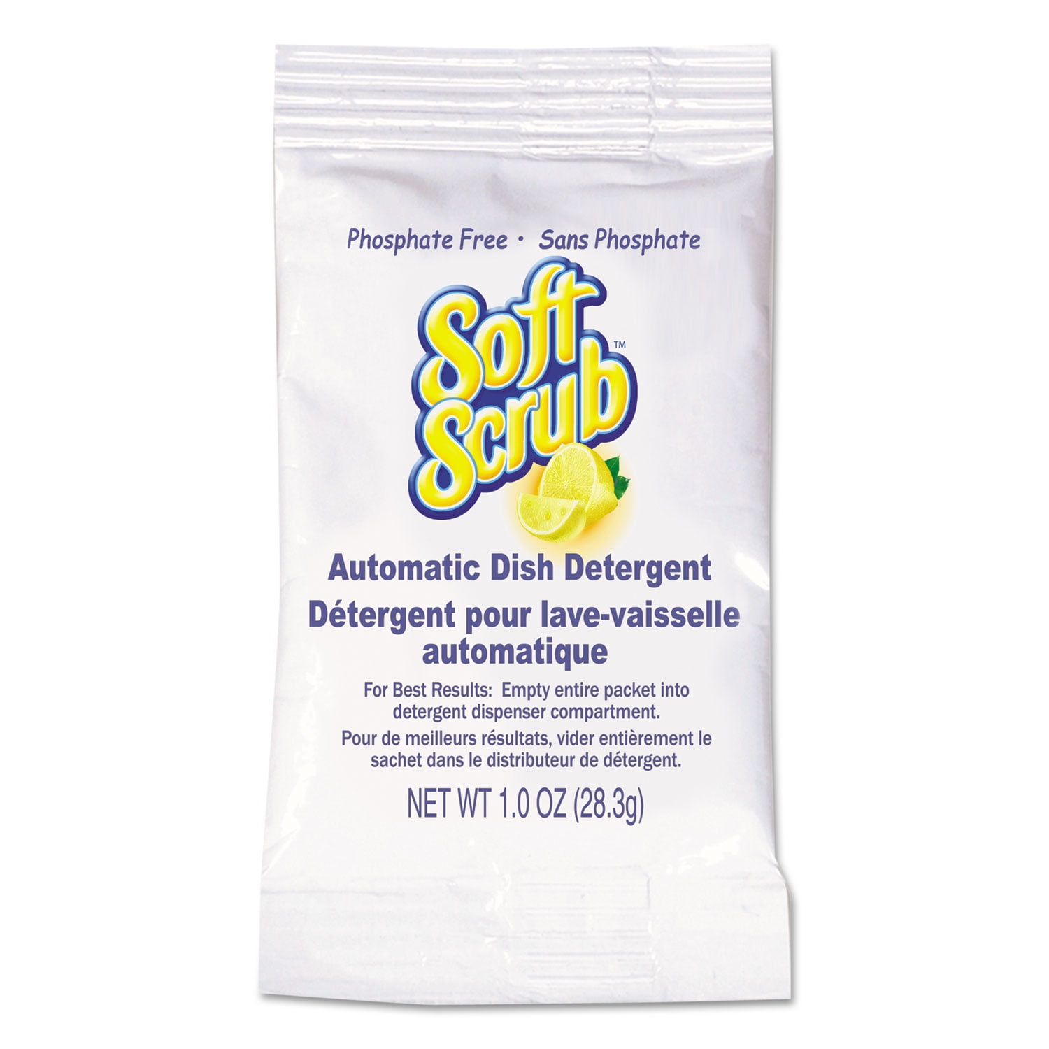 Soft Scrub, DIA10006, Dishwasher Detergent Packs, 200/Carton, White