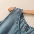 thumbnail image 6 of Womens Cotton Linen Tank Tops V Neck Casual Cami Sleeveless Blouses Basic Shirt Summer Clothes Fashion Outfits, 6 of 7