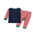 thumbnail image 3 of Family Matching Christmas Pajama Sets Snowman Top Pants 2PCS Christmas PJs Bodysuits, 3 of 8