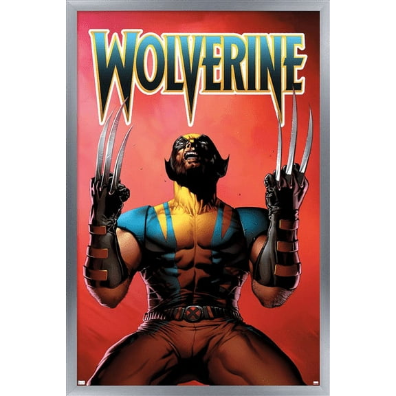 Marvel Comics - Wolverine - Astonishing X-Men #1 Variant Wall Poster, 14.725" x 22.375", Framed
