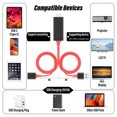 thumbnail image 3 of Gwong Electrónica Teléfono con duplicación compatible con HDMI de 1080P a un adaptador convertidor HDTV para iOS / para Android, 3 of 7