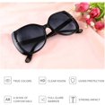 thumbnail image 5 of FEISEDY Oversized round Sunglasses Women Fashion Large Butterfly Sunglasses UV400 Protection B2755, 5 of 7