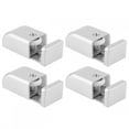 thumbnail image 4 of Oubit Sliding Door Stopper,4Pcs Adjustable Sliding Door Floor Roller Guide Sliding Door Guide Performance Driven, 4 of 9