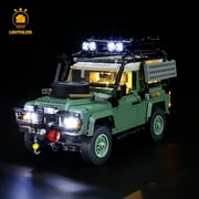 LIGHTAILING Led Light Kit for LEGO Icons Land Rover Classic Defender 90 10317 Building Toy Set(Not Include the Model)