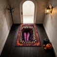 thumbnail image 6 of Zynviq Mouth Area Rugs Halloween 15.7" X 23.6" Throw Rug Polyester Washable Rectangular Multicolor Small Rug for Kitchen, 6 of 6