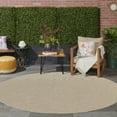 thumbnail image 5 of Nourison Practical Solutions Outdoor Natural 8' x Round Area Rug (8 Round), 5 of 10