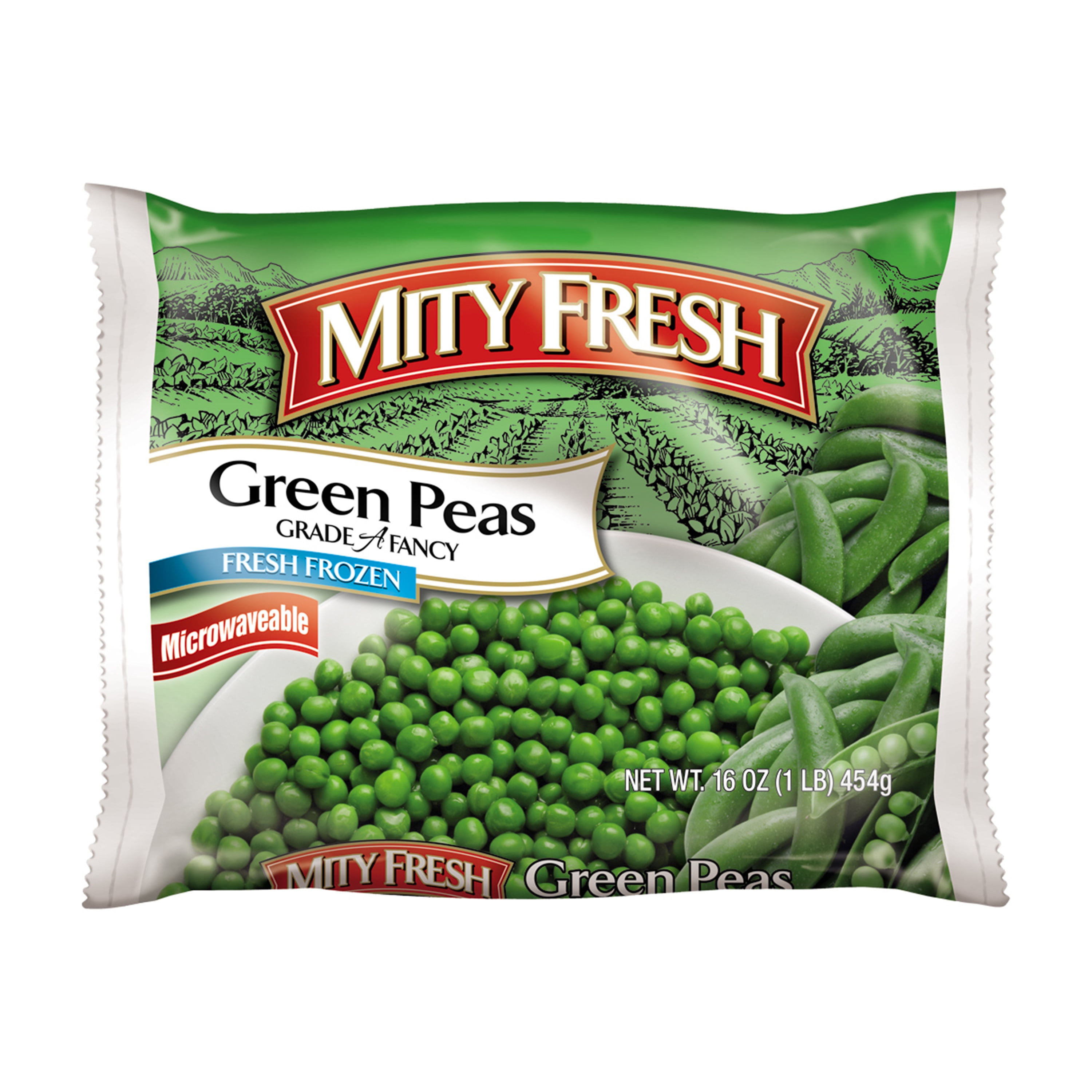 Mity Fresh Green Peas 16 Oz