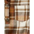 thumbnail image 4 of The Children's Place Girls Long Sleeve Plaid Shirt Dress, Sizes XS-XXL, 4 of 5