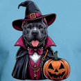 thumbnail image 3 of CafePress - Costumed Pitbull Halloween Men's Classic T Shirt - Fitted T-Shirt, Vintage Fit Soft Cotton Tee, 3 of 4