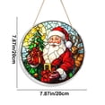 thumbnail image 3 of Elegant Resin Christmas Sign with Festive Images, Holiday Decor for Adding Warmth to Home or Party, Durable PVC Material with Pre-Attached Hanging Rope, 3 of 6
