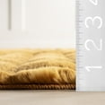 thumbnail image 2 of nuLOOM Jeni SuperiorWash Solid Faux Rabbit Machine Washable Area Rug, 2' 6" x 8', Runner, Jeni Gold, 2 of 9