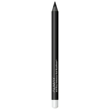 Almay All-Day Intense Gel Eyeliner, Longlasting, Waterproof, Fade-Proof Creamy High-Performing Easy-to-Sharpen Liner Pencil, 110 Rich Black, 0.028 oz.