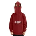 thumbnail image 5 of Tiweut Casual Hoodies for Boys Sweatshirts Solid Color Zip Up Pullover Long Sleeve Outerwear Letter Print Classic Hooded 7-8 Y, 5 of 6