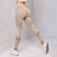 thumbnail image 2 of felwors Celsior Anti Cellulite 3D Leggings Womens Lifting Tummy Control Resistance Band Compression Cellumove Yogo Pants (Khaki, L), 2 of 6