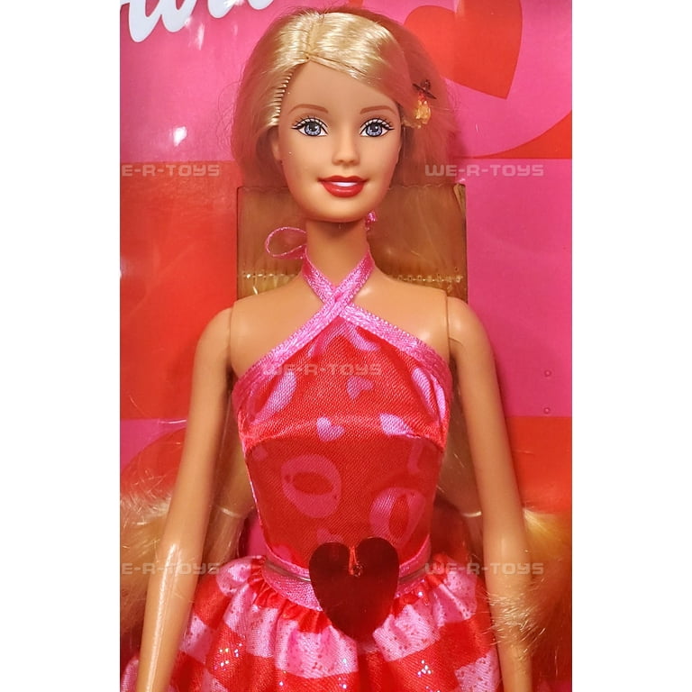 Barbie XO Valentine Doll 2002, Includes Tic-Tac-Toe Game Barbie XO Valentine Doll 2002, Includes Tic-Tac-Toe Game