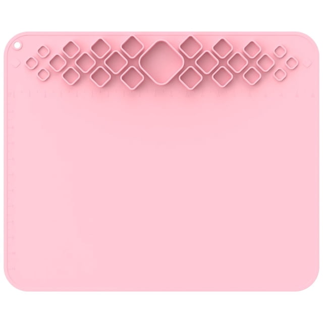 Silicone Craft Mat Silicone Painting Sheet with Palette Inch Scale Multifunctional Large Silicone Sheet 20‘‘ Non Stick S