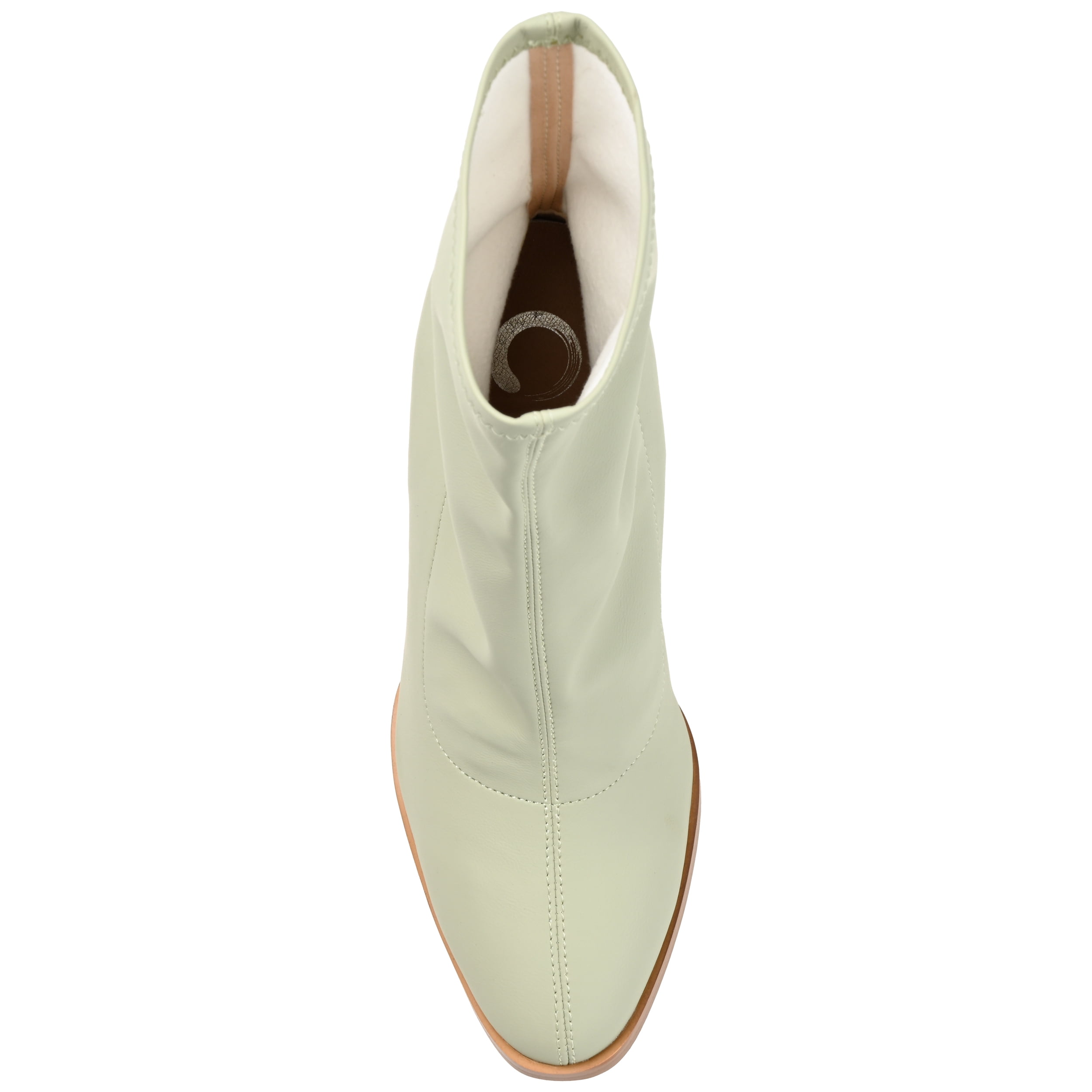 Journee Womens Gizzel Almond Toe Stiletto High Ankle Booties