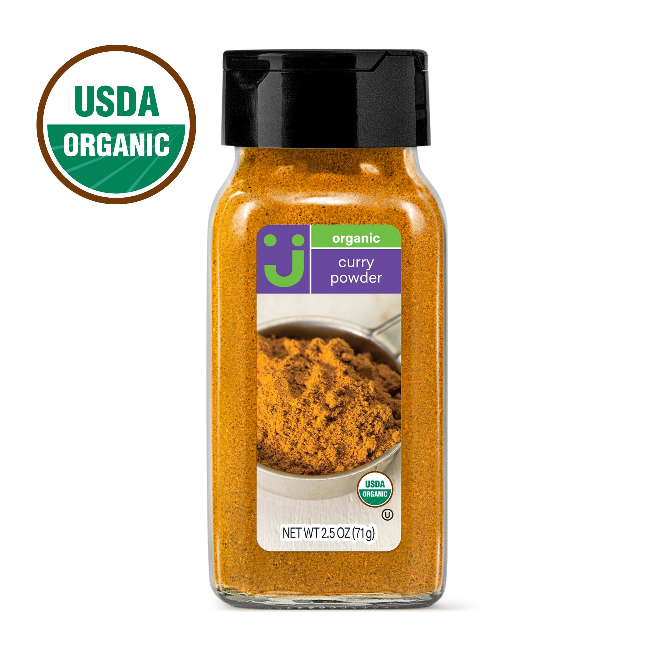 Uniquely J Organic Curry Powder, 2.5 oz
