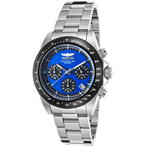 Invicta Men's 23122 Speedway Chronograph Stainless Steel Blue Dial Watch