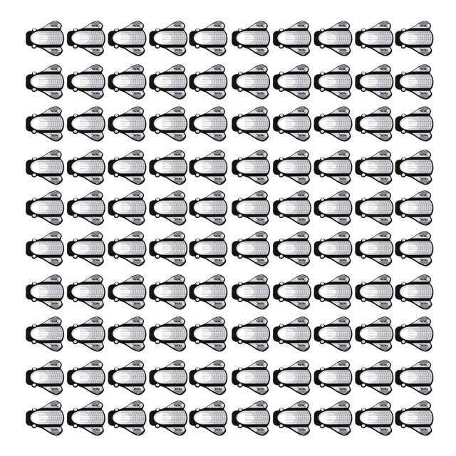 100pcs Nail Art Conseils Extension Forme Guide UV Gel Autocollant Manucure Outils