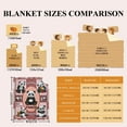 thumbnail image 4 of Yibo Who Loves Panda Blanket Flannel Soft and Comfortable Anti-static Bed Sofa Blanket, 4 of 7