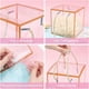 thumbnail image 4 of Juego de 10 cajas de regalo transparentes de 12 x 12 x 12 cm con borde de vara de oro y asa., 4 of 9