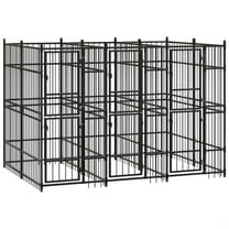 Casafoyer Outdoor Dog Kennel Steel 59.5 ft