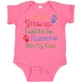 thumbnail image 3 of Inktastic Awesome Like My Opa Boys or Girls Baby Bodysuit, 3 of 5