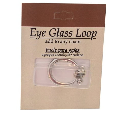 Silver-Tone Eyeglass Holder