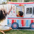 thumbnail image 6 of Melissa & Doug Fabric Double-Sided Food Truck Play Tent - Ice Cream And BBQ, 6 of 10