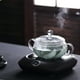 thumbnail image 4 of Olla de vidrio Cacerola de vidrio con tapa Olla de vidrio resistente al calor Plato para servir, 4 of 5