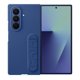 thumbnail image 1 of Funda protectora de silicona para Samsung Galaxy Z Fold7 con soporte, agarre seguro, diseño suave y cómodo, versión estadounidense, color azul marino, 1 of 6