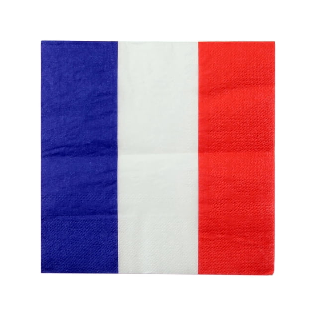 20 France paper napkins 33 x 33 cm