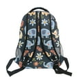 thumbnail image 5 of ALAZA Stylish Backpack Cute Elephants and Floral Elementary Bookbag Personalized Laptop School Bags Travel Daypack, 5 of 6